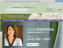 Tablet Screenshot of lindakammins.com